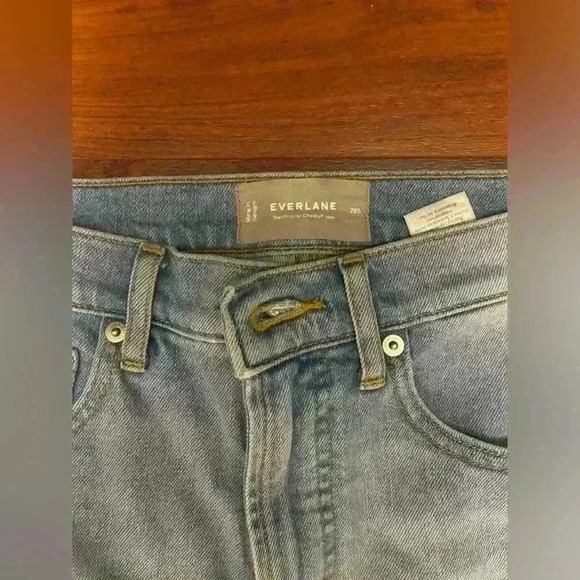 Everlane The Original Cheeky Jean in Sky Blue Wash New Womens Denim Pants - Picture 5 of 9